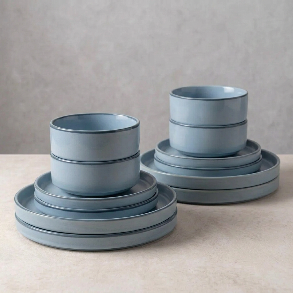 Bluebird stacked four-person set