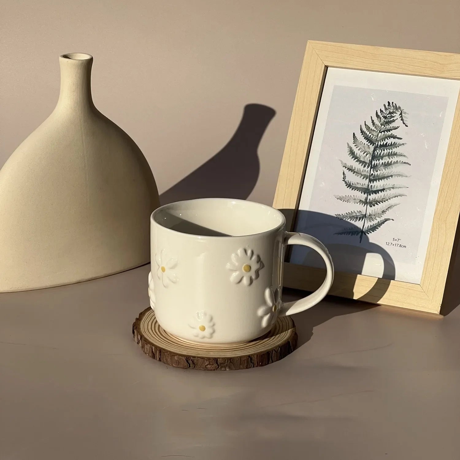 Daisy Latte Mug - EDEN + ASH