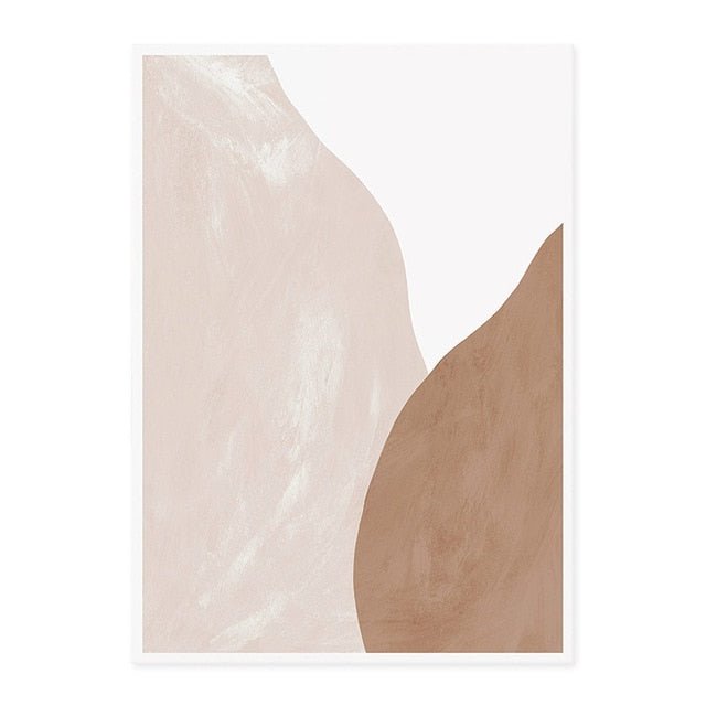Abstract Caramel Blend Canvas Prints - EDEN + ASH