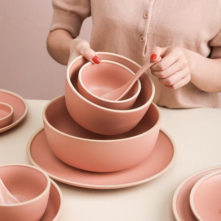 Arloev Dinnerware Pink