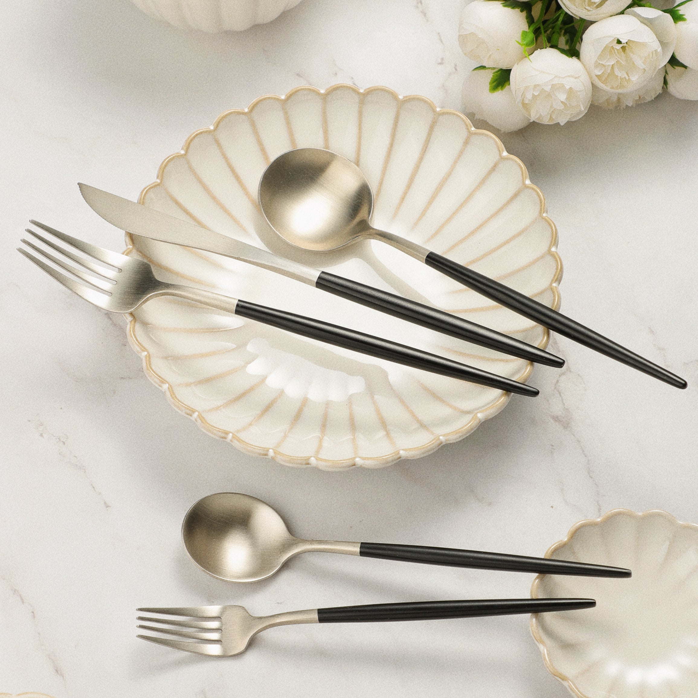 Copenhagen Matte Flatware Set - EDEN + ASH