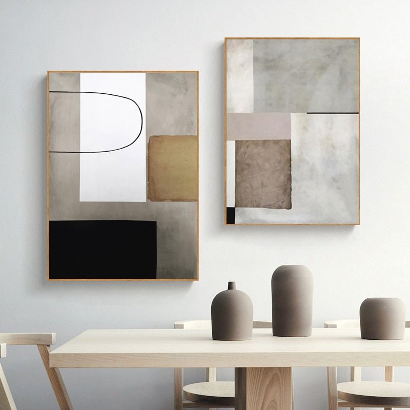 Geo Construct Canvas Prints - EDEN + ASH