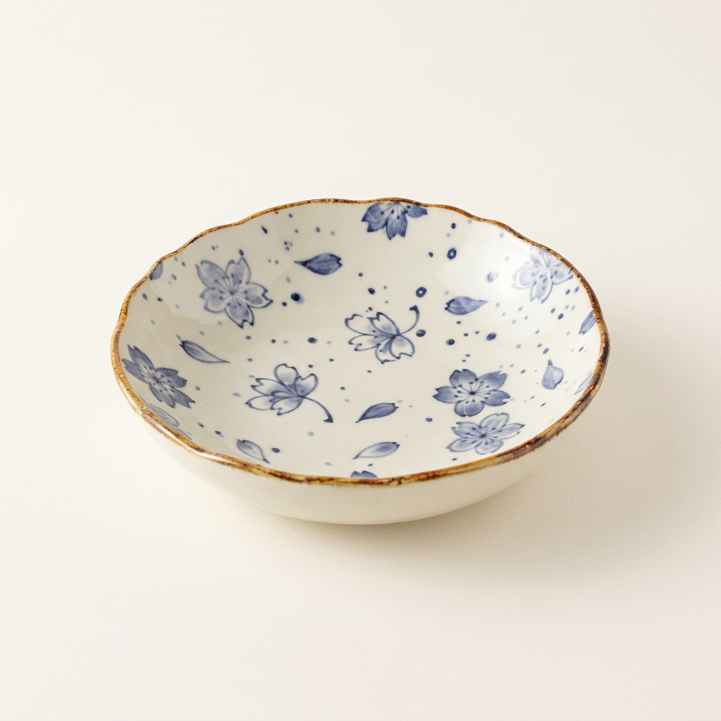 7.4-inch Hikaru plate in an angled product view