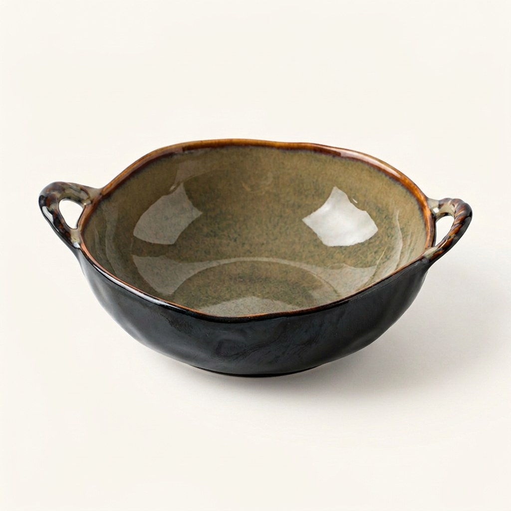 Coffee Gold bowl with matching scale