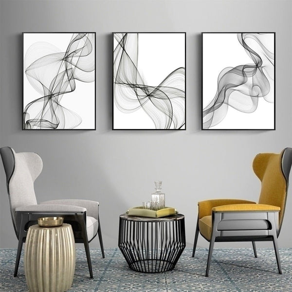 Abstract Endless Spiral Canvas Prints - EDEN + ASH