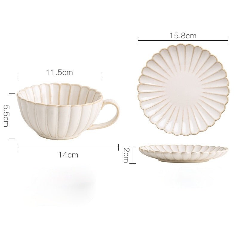 Aiko Cup + Saucer - EDEN + ASH