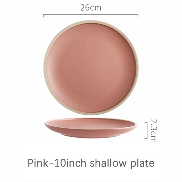 Arloev Dinnerware (Pink) - EDEN + ASH