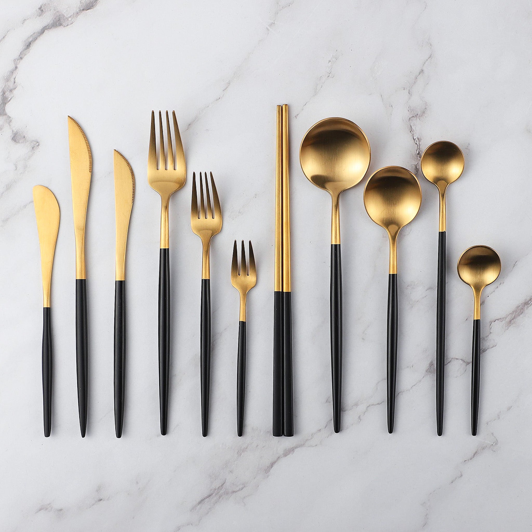 Copenhagen Matte Flatware Pieces - EDEN + ASH