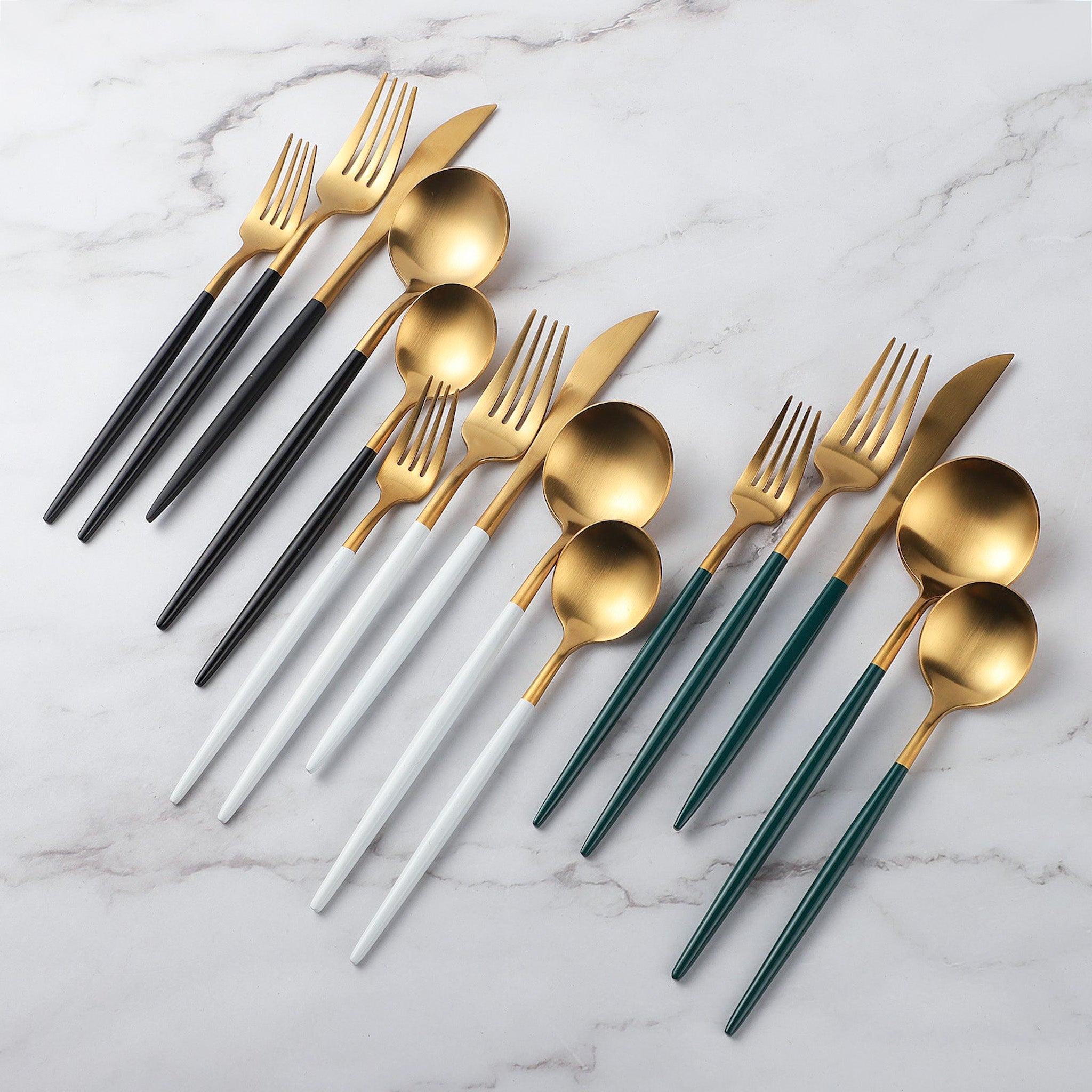 Copenhagen Matte Flatware Set - EDEN + ASH