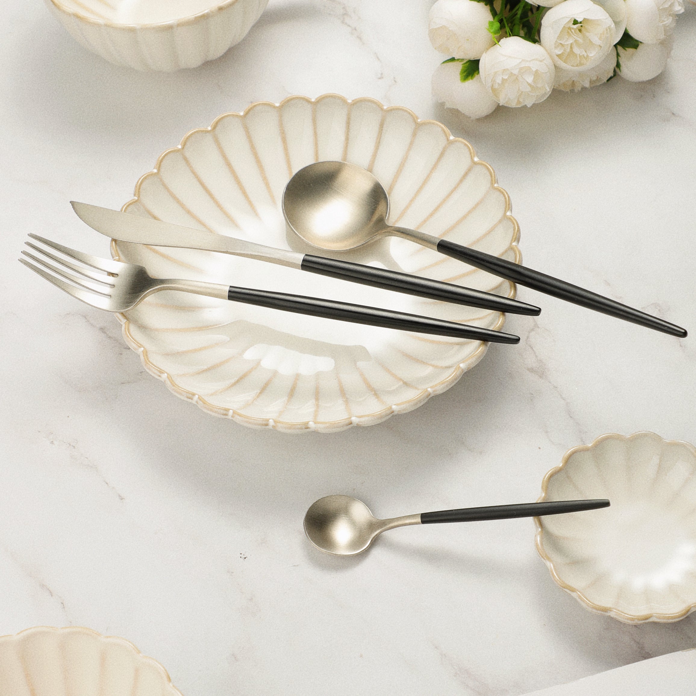 Copenhagen Matte Flatware Set - EDEN + ASH