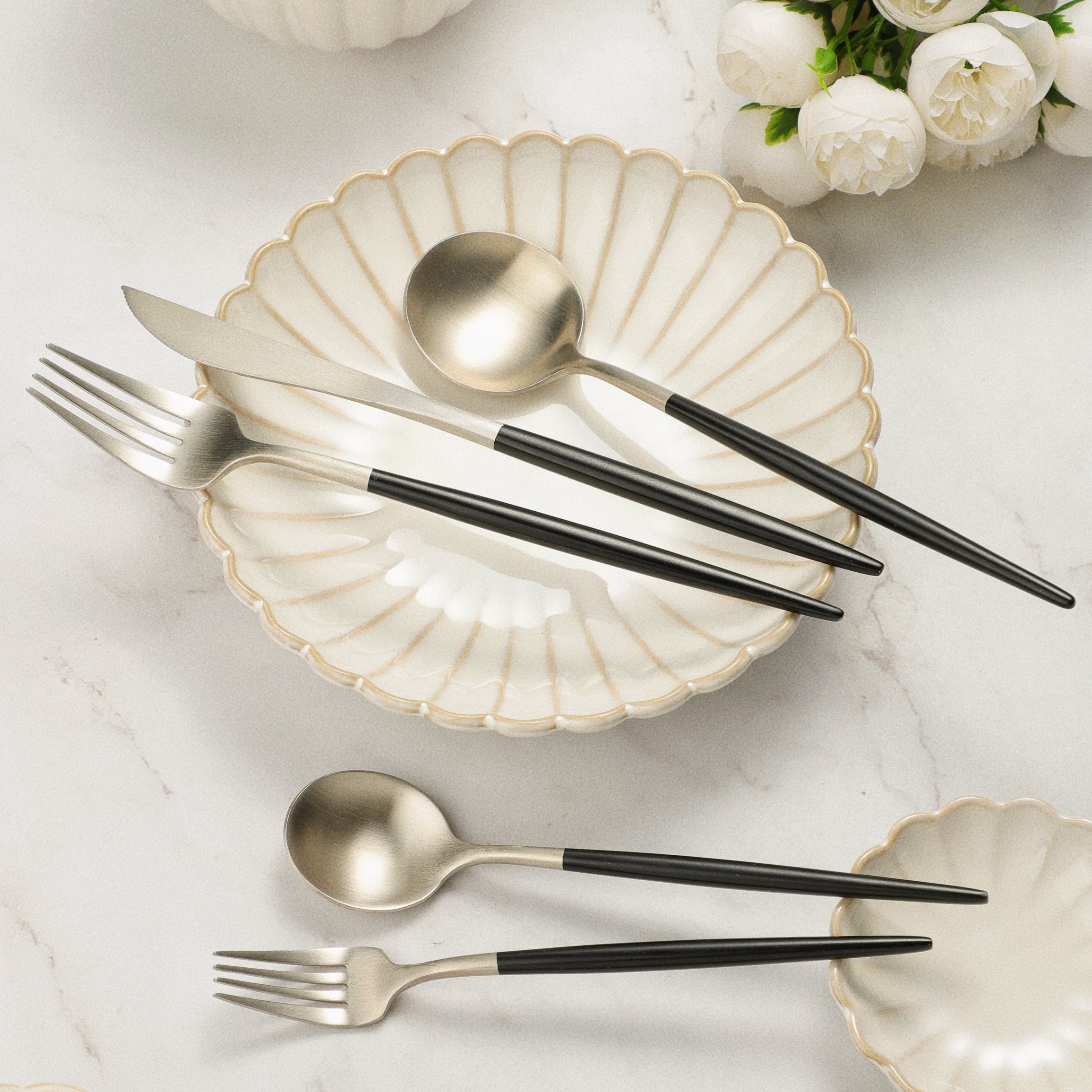 Copenhagen Matte Flatware Set - EDEN + ASH