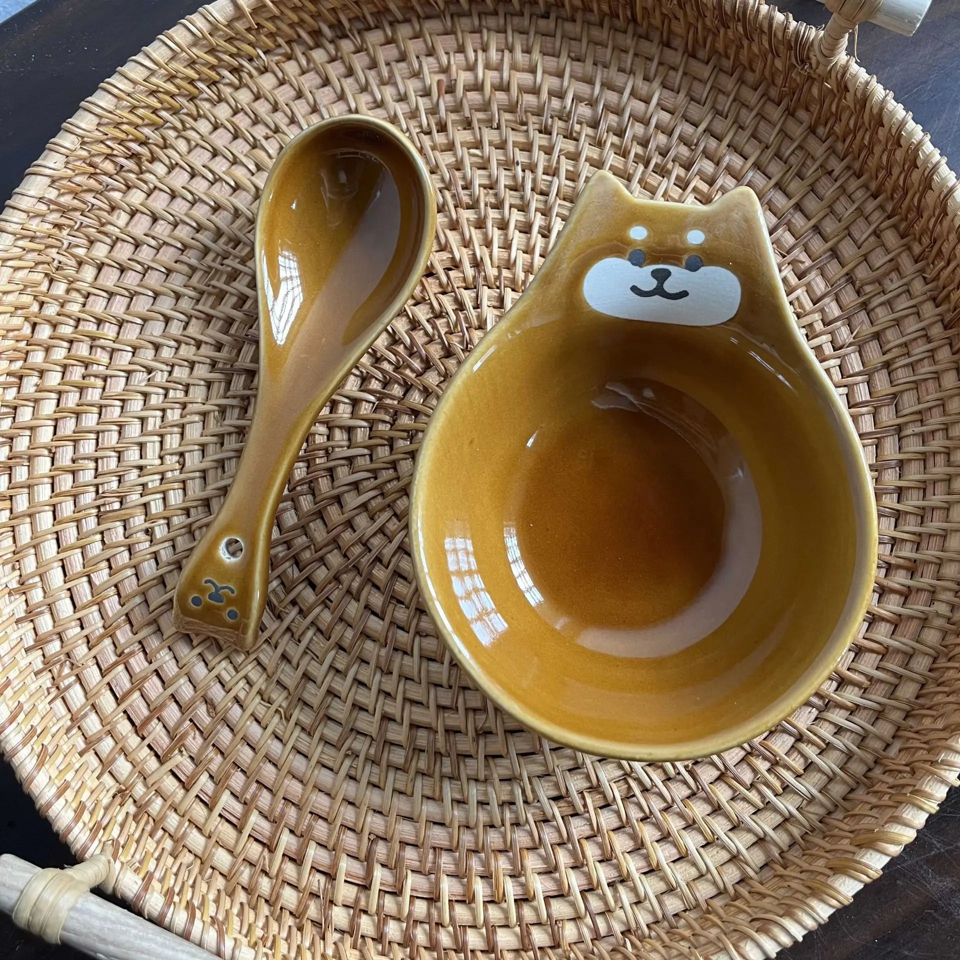 Dashi Dipping Bowl & Spoon - EDEN + ASH