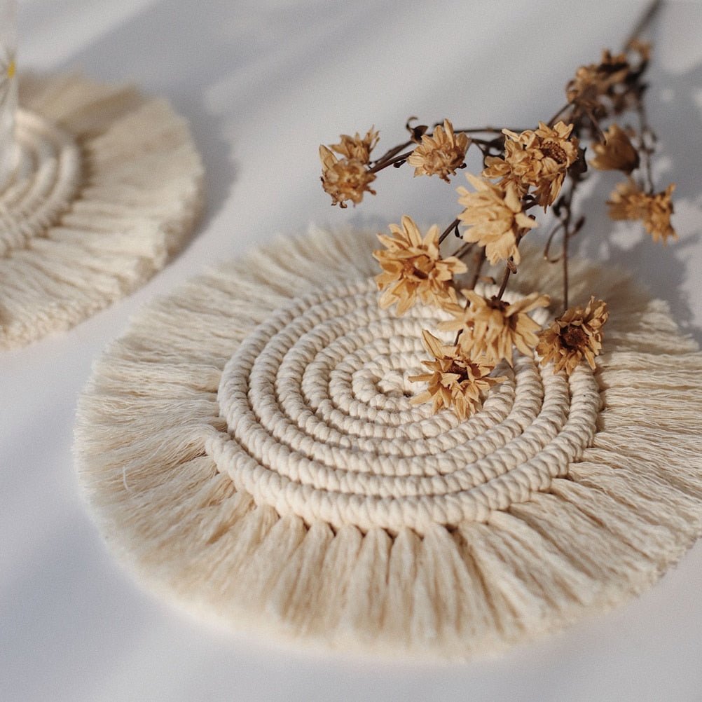 Kumla Macrame Coaster - EDEN + ASH