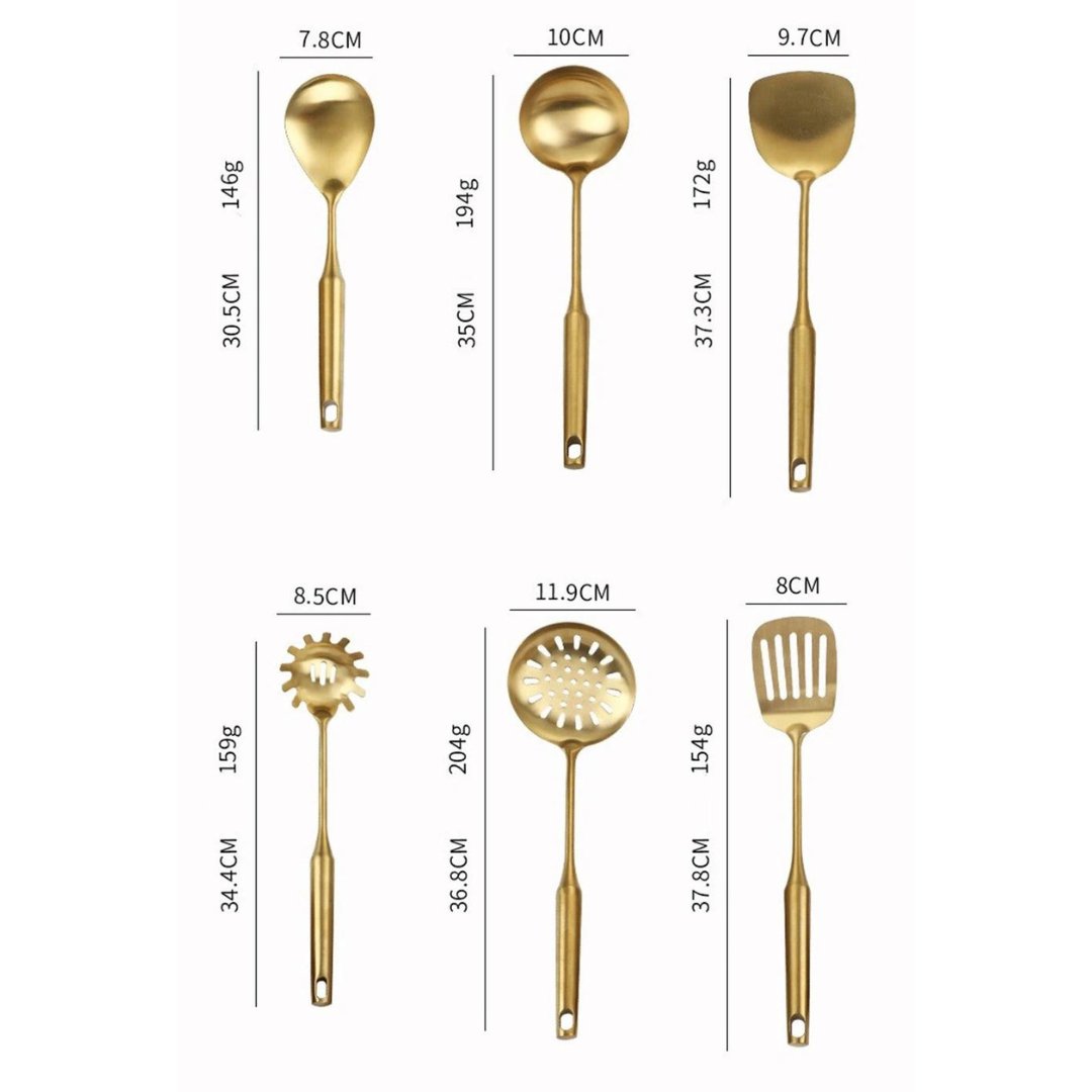 Lumi Kitchen Utensil (Set of 6) - EDEN + ASH