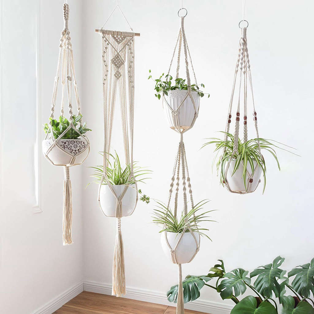 Nyssa Macramé Plant Hanger - EDEN + ASH