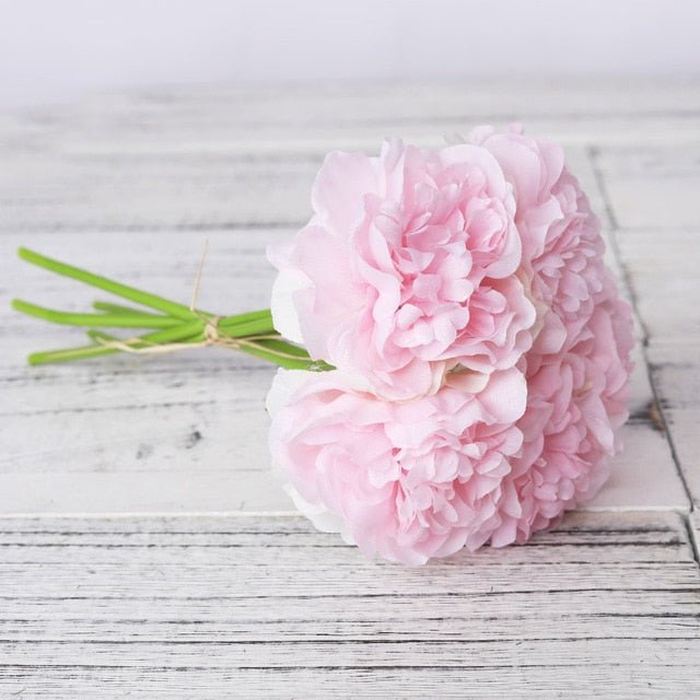 Silk Bush Peony Bouquet - EDEN + ASH