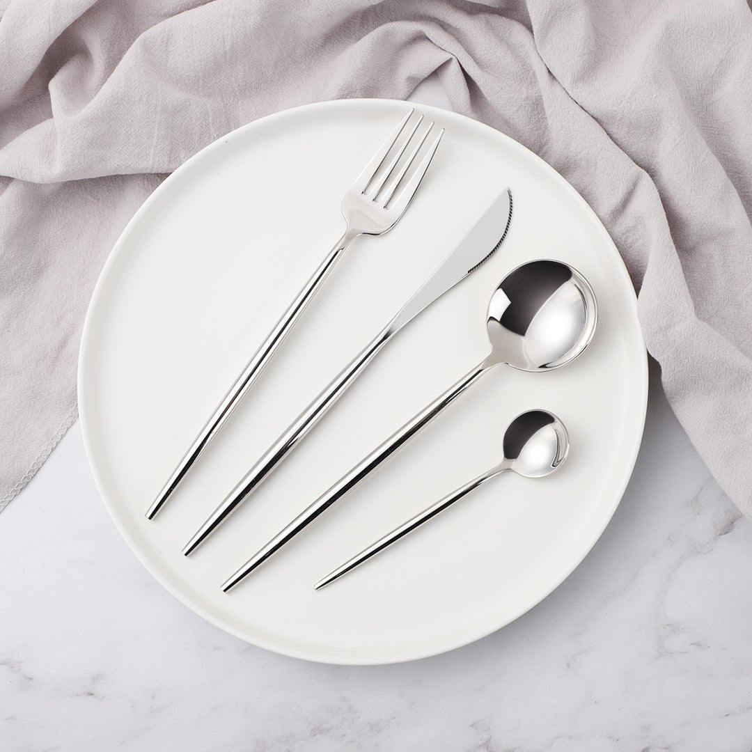 Stockholm Mirror Flatware Set - EDEN + ASH